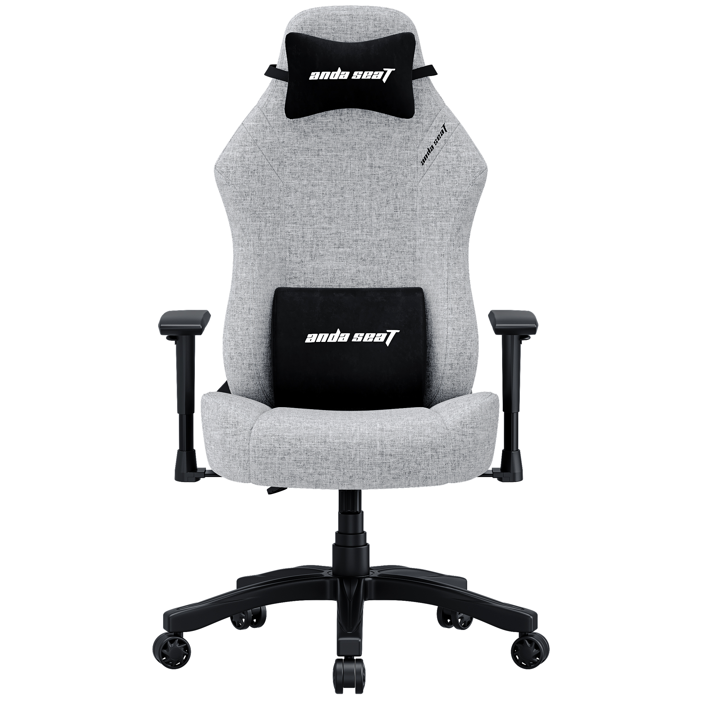 Крісло геймерське Anda Seat Luna L Fabric Grey (871380171) дешево